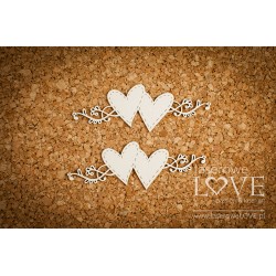 SIMPLE WEDDING - Srdce s ornamenty