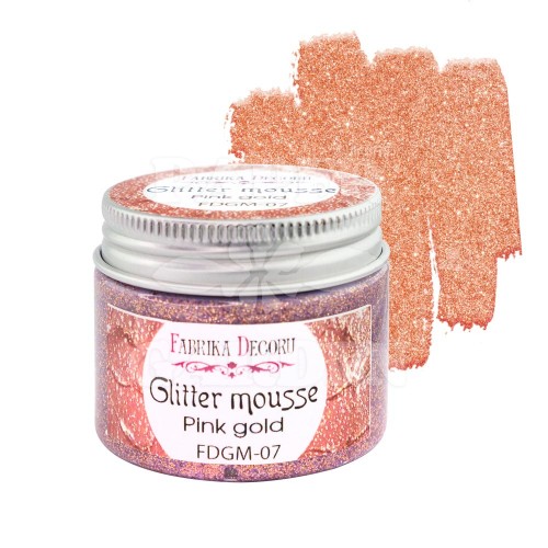 GLITTER MOUSSE - Pink Gold