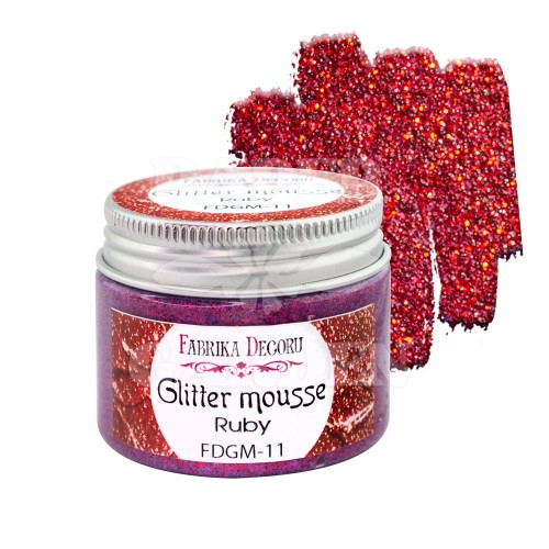 GLITTER MOUSSE - Ruby