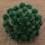 Lesní zelená  (15 mm) - 10 ks